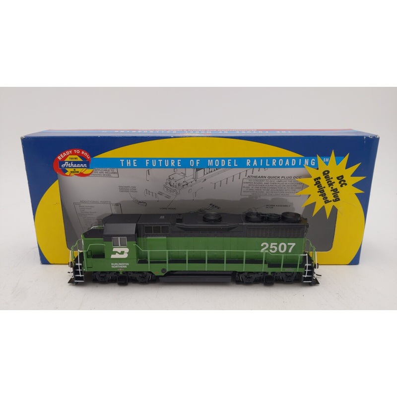Athearn 94203 HO Scale Burlington Northern Diesel Locomotive #2507 EX/Box