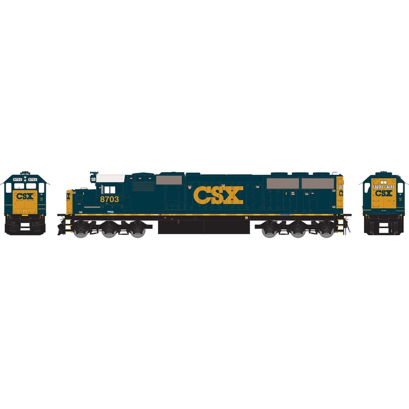 Athearn 97907 HO Scale CSX RTR SD60 Locomotive #8703 NIB