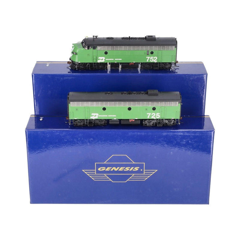 Athearn G22609 HO Scale BN F7 A/B Diesel Locomotive Set DCC/SND #752/725 NIB