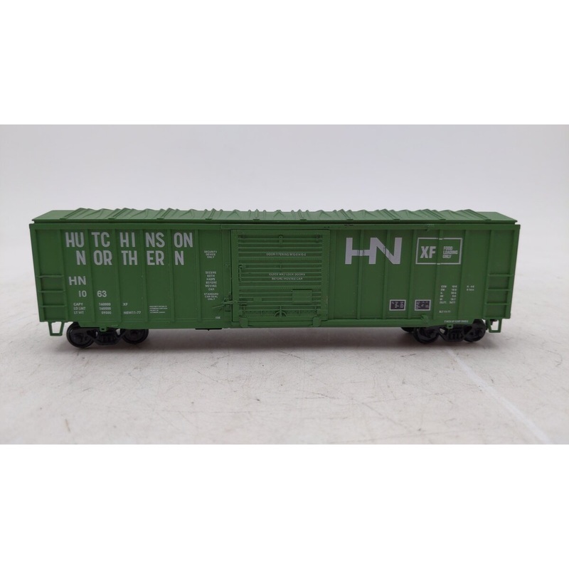 Athearn G4223 HO Hutchinson Northern 50′ Box Car #1063 VG