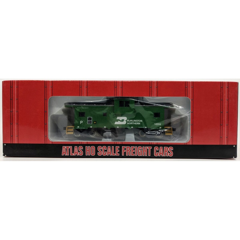 Atlas 1901-2 HO Scale Burlington Northern Extended Vision Caboose #12203 MT/Box