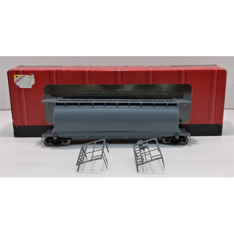 Atlas 1950 HO Scale Undecorated 6-Bay Cylindrical Hopper MT/Box