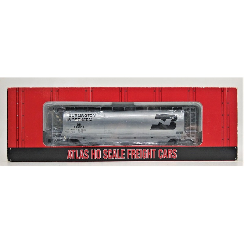 Atlas 1951-1 HO Burlington Northern 6 Bay Covered Hopper #445018 MT/Box