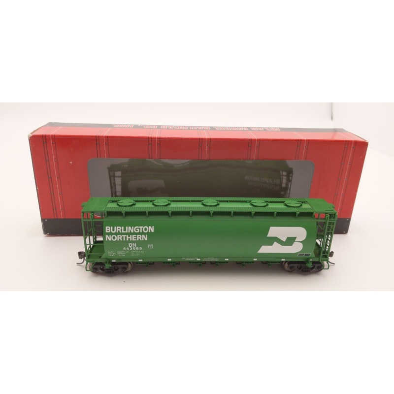 Atlas 1956-3 HO Burlington Northern 6 Bay Covered Hopper #443065 MT/Box