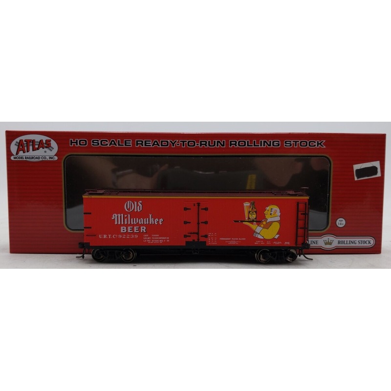 Atlas 20006329 HO Old Milwaukee 40′ Wood Reefer #92239 EX/Box