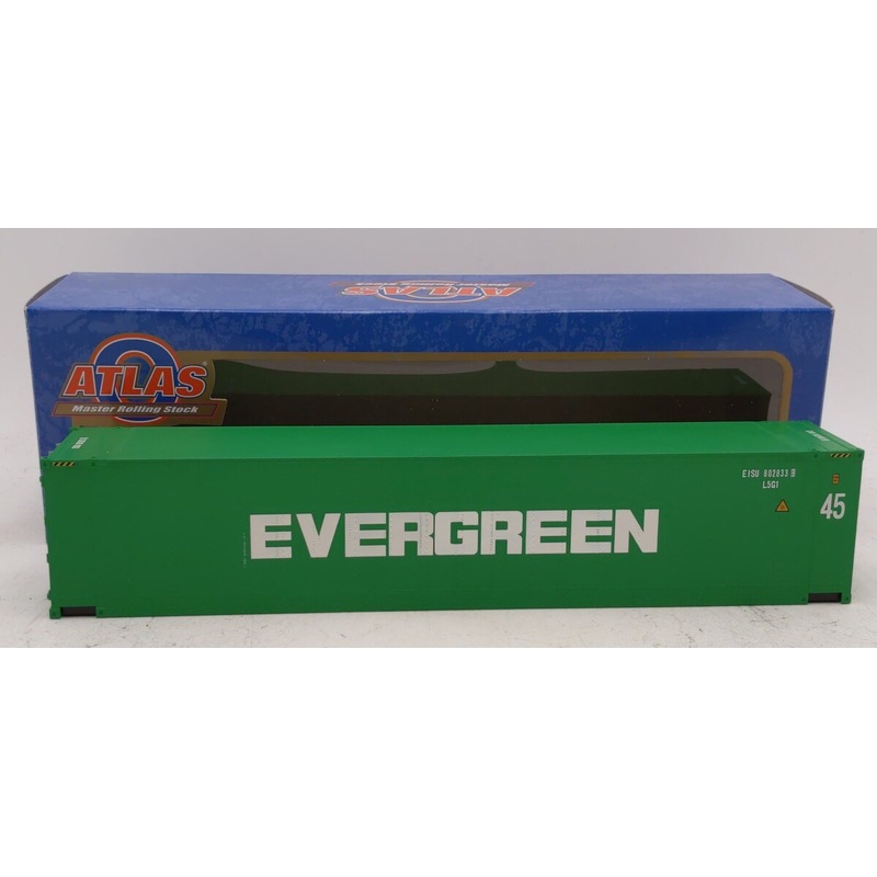 Atlas 3006317-9 O Scale Evergreen Master Line 45′ Container #8028339 LN/Box
