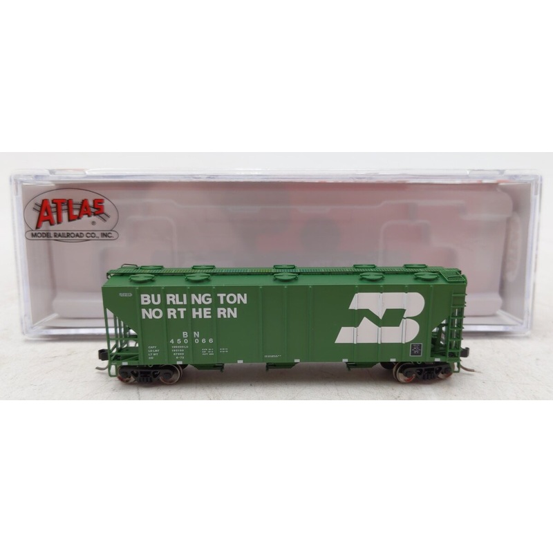 Atlas 50005732 N Burlington Northern RTR PS 4000 Covered Hopper #450066 LN/Box