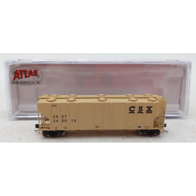 Atlas 50005737 N CSX RTR PS 4000 Covered Hopper #245010 LN/Box