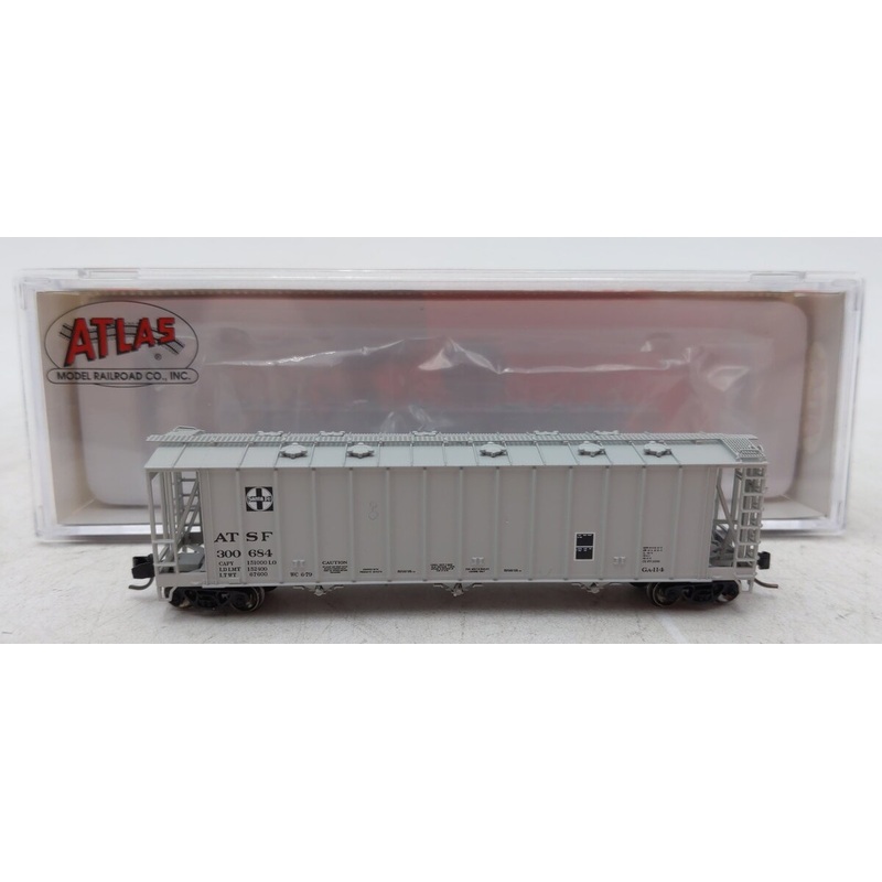 Atlas 50006336 N ATSF RTR 3500 Dry-Flo Covered Hopper #300684 EX/Box