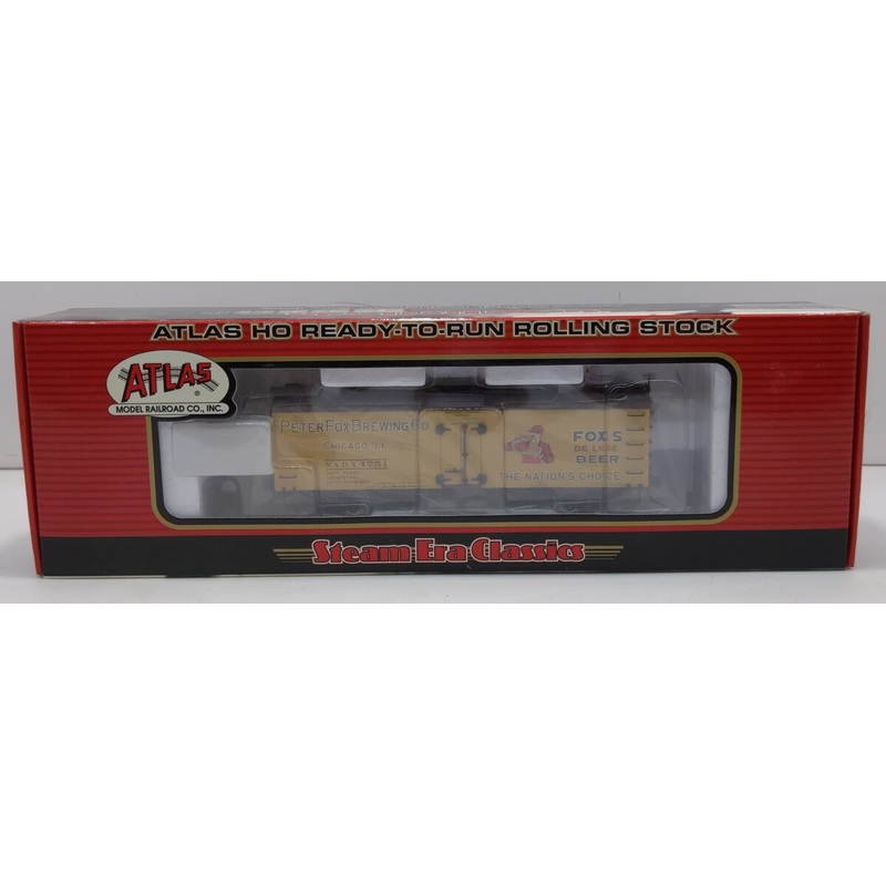 Atlas 6118-1 HO Peter Fox Beer 36′ Wood Reefer Car #4751 MT/Box