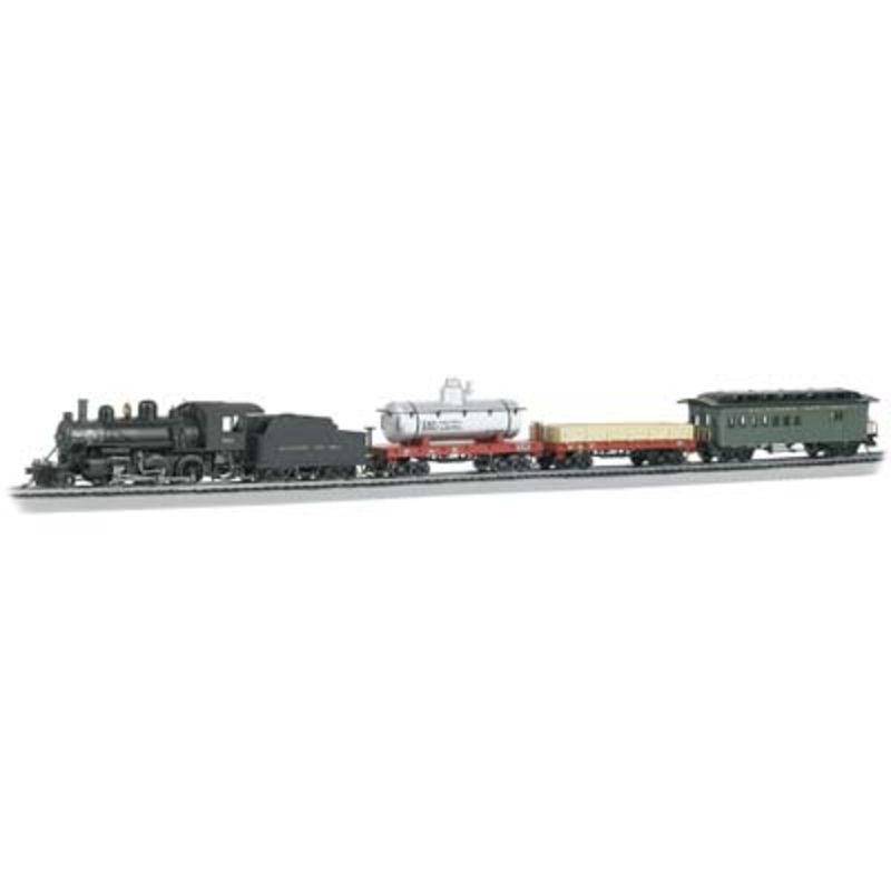 Bachmann 01502 HO Scale Blue Star E-Z App Controlled Electric Starter Train Set LN/Box