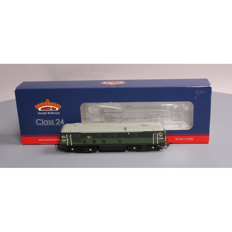 Bachmann 32-426DS OO Scale BR Class 24 Diesel Locomotive #D5038 w/DCC, Sound LN/Box