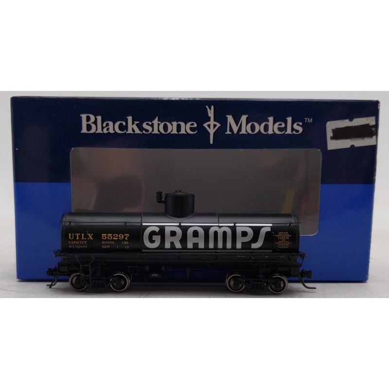 Blackstone Models 340657 HOn3 Union Tank Line UTLX Frameless Tank Car #55297 EX/Box