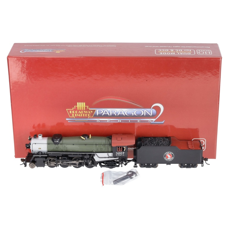 Broadway Limited 2883 HO GN  USRA Heavy 2-8-2 Mikado #3207 w/DCC/Sound NIB