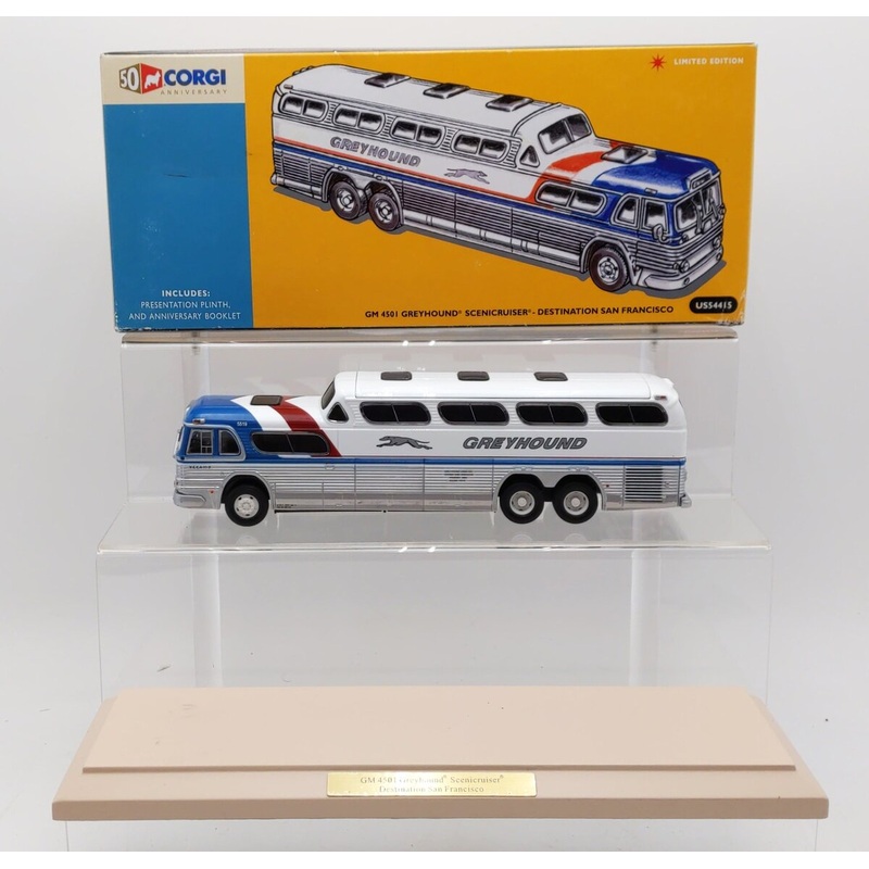 Corgi US54415 1:50 Greyhound Scenicruiser Destination San Francisco EX/Box