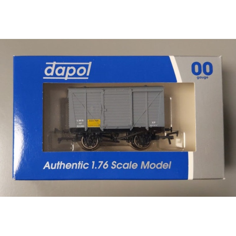 Dapol 4F-011-007 OO Gauge London Midland & Scottish Ventilated Van #511239 LN/Box