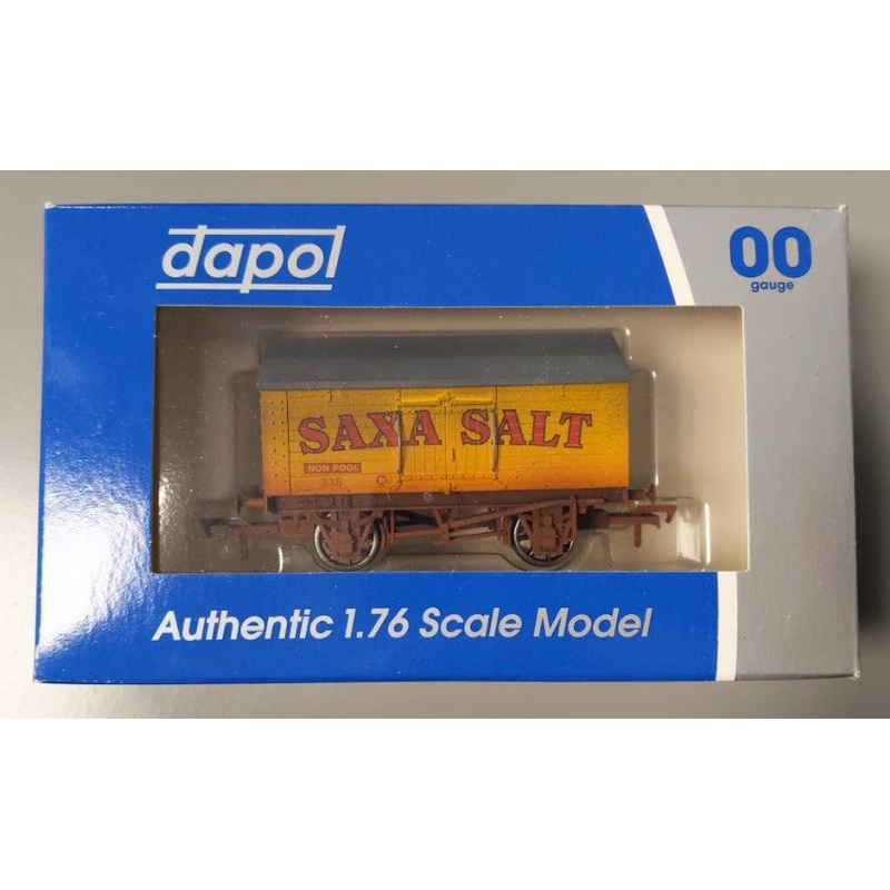 Dapol 4F-018-022 OO Gauge Weathered SAXA Salt Van #238 LN/Box