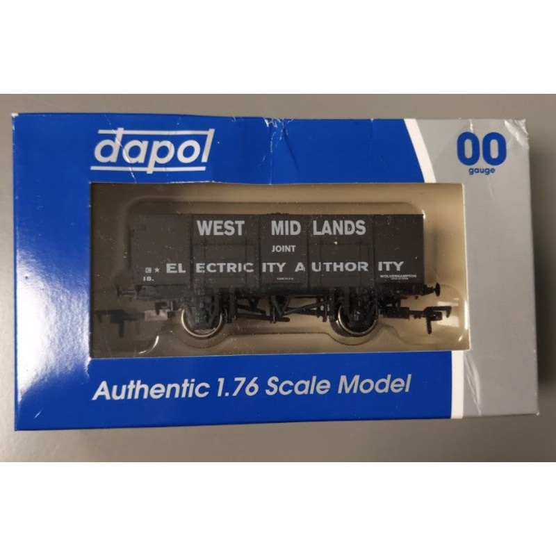 Dapol 4F-038-102 OO West Midlands Electricity 20T Mineral Hopper w/ Load  #18 LN/Box