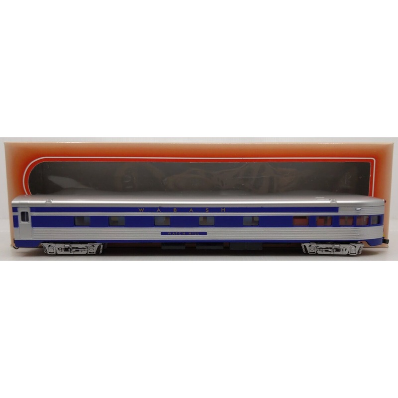 IHC 47973 HO Scale Wabash Corrugated Side Observation Car EX/Box