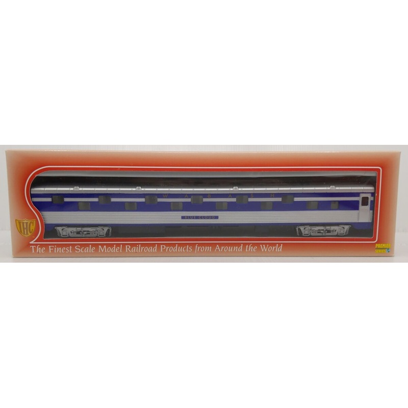 IHC 47976 HO Scale Wabash ‘Blue Cloud’ Corrugated Side Sleeper Car LN/Box