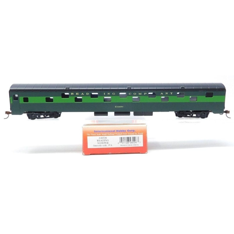 IHC 48226 HO Scale Reading Smooth Side Sleeper Crusader EX/Box