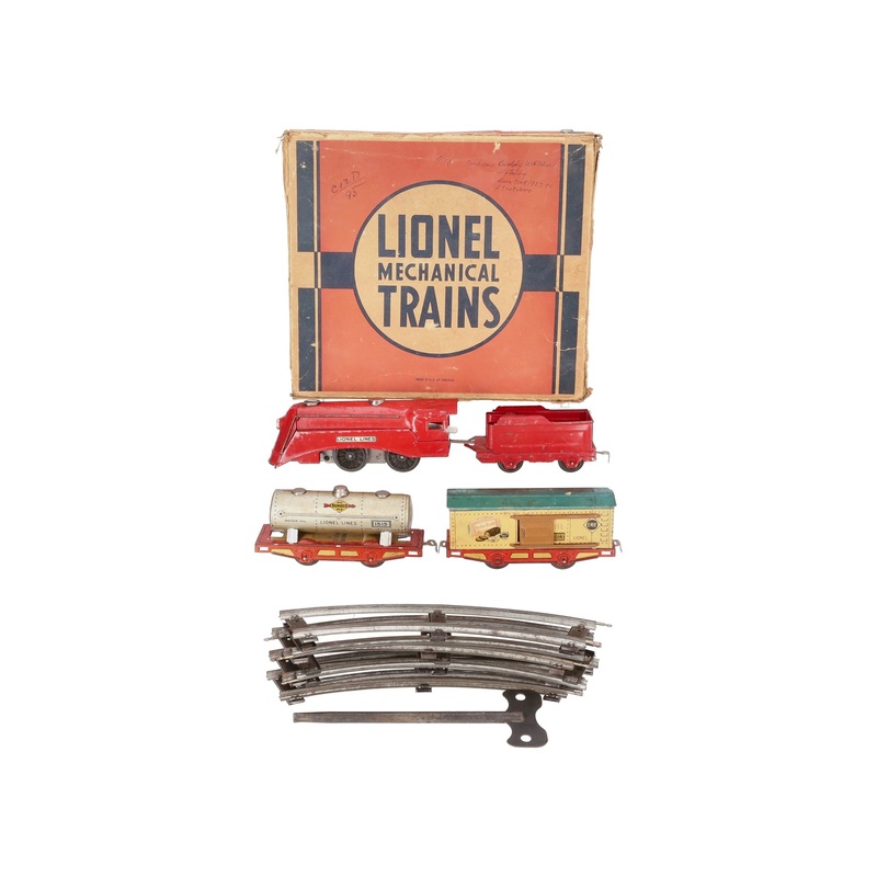 Lionel 1545 Vintage O Mechanical Freight Set VG/Box