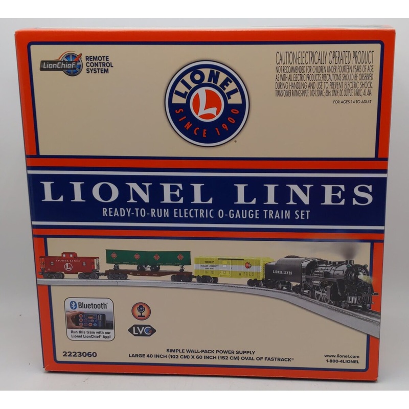Lionel 2223060 Lionel Lines LionChief O Gauge Mixed Freight Starter Set LN/Box