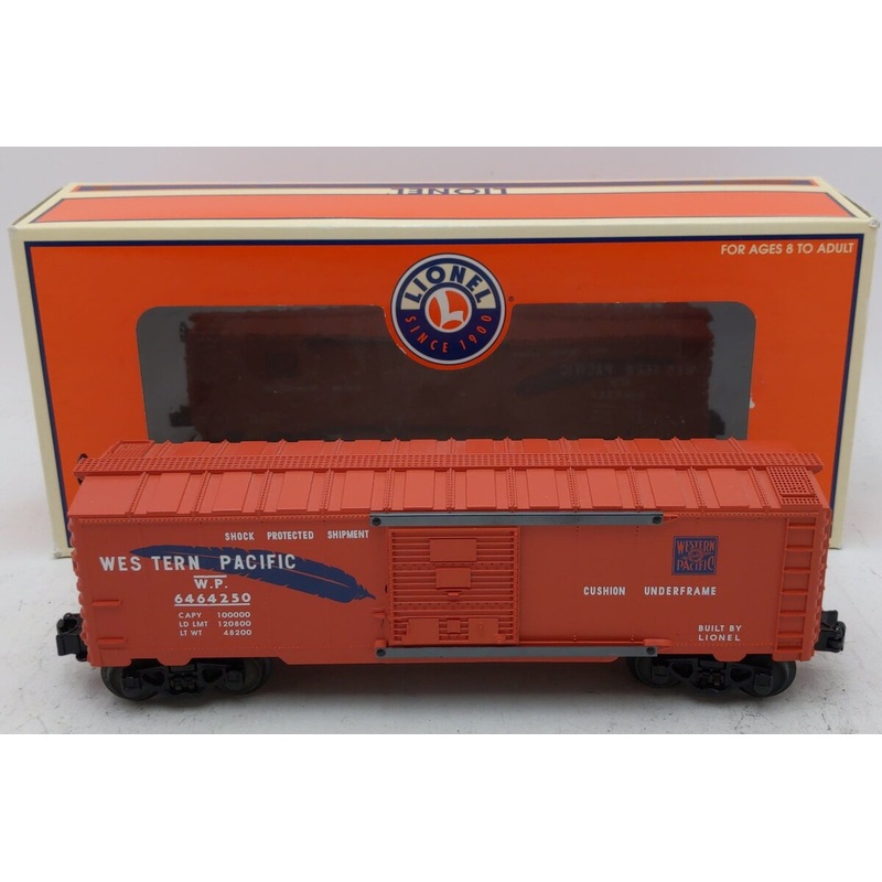 Lionel 3-39236 O Scale Western Pacific Boxcar #6464250 EX/Box