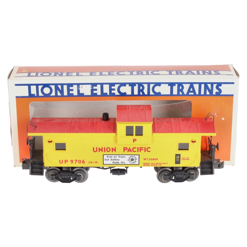 Lionel 6-19706 O Union Pacific Extended Vision Smoking Illuminated Caboose #9706 NIB