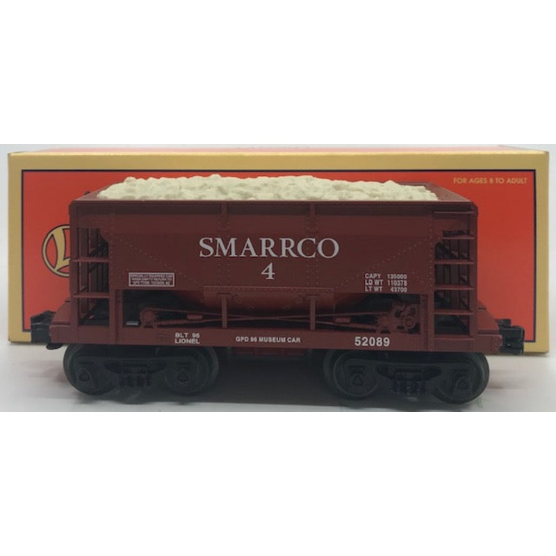 Lionel 6-52089 O Gauge TTOM-1996 Smarrco Ore Car with Ore Load #4 MT/Box