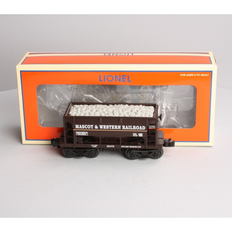 Lionel 6-52473 O TTOM Mascot Western Railroad 2007 Western Ore Car LN/Box