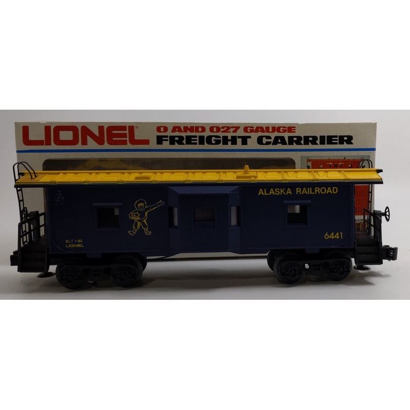 Lionel 6-6441 O Gauge Alaska Railroad Bay Window Caboose LN/Box