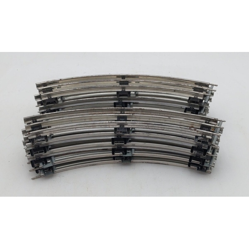 Lionel 6-65501 O Gauge Tubular 31 Diameter Curved Track (16) VG