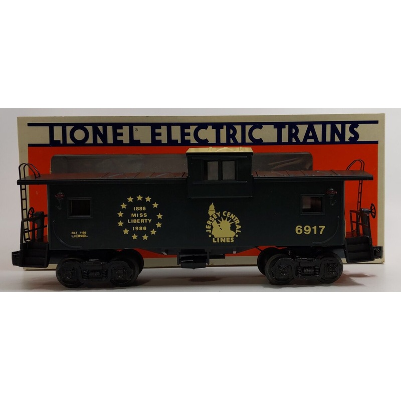 Lionel 6-6917 O Gauge Jersey Central Extended Vision Caboose LN/Box