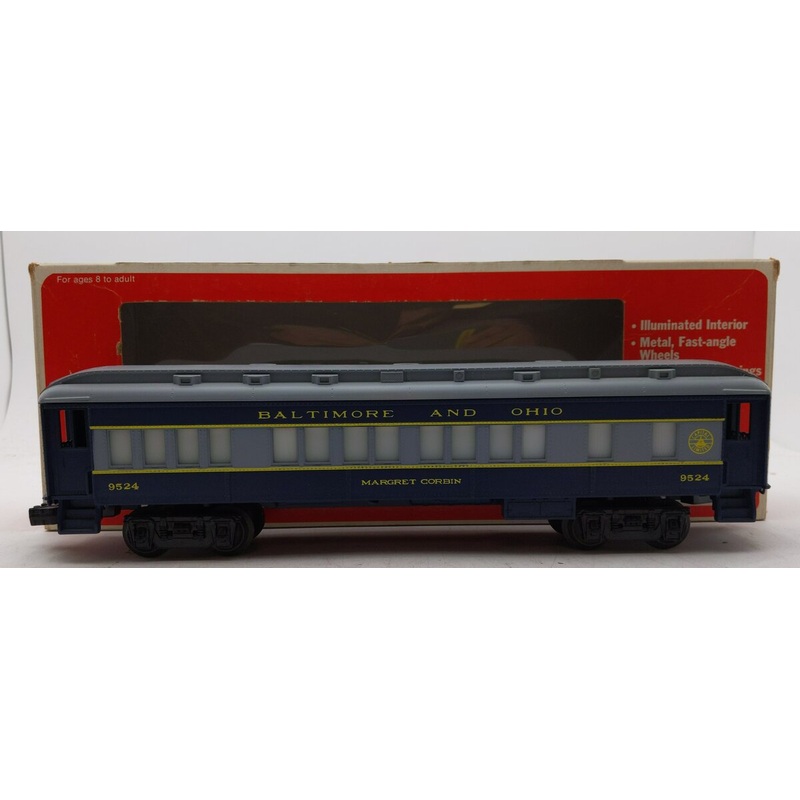 Lionel 6-9524 O Gauge Baltimore & Ohio Margaret Corbin Passenger Car EX/Box