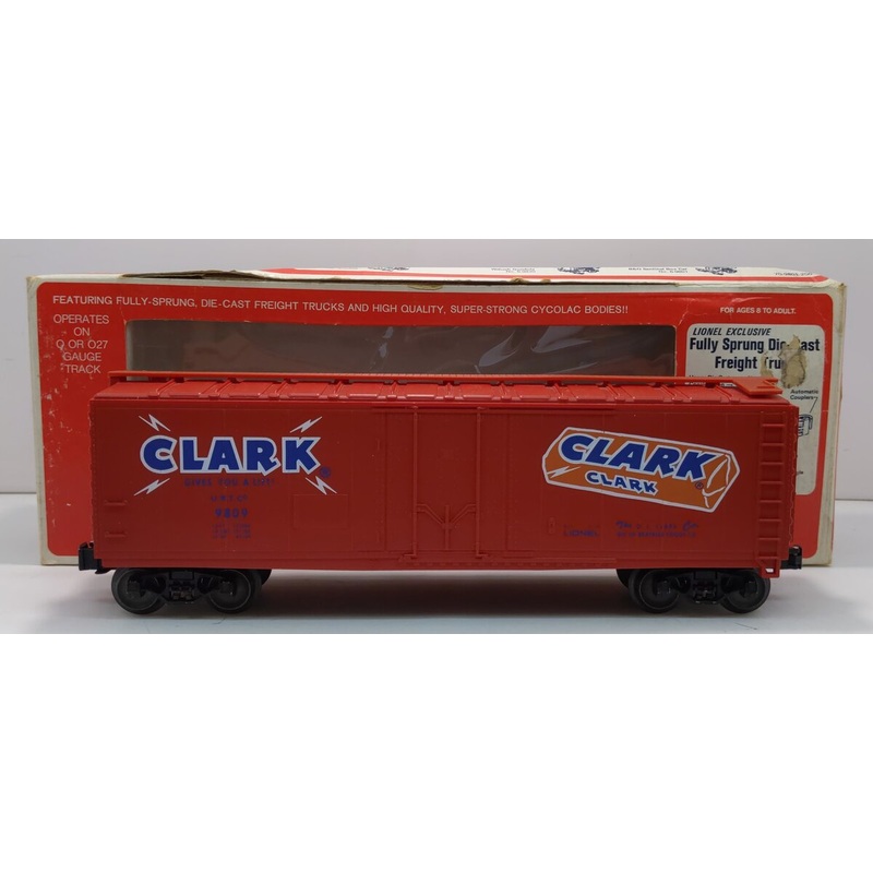 Lionel 6-9809 O Gauge Clark Reefer Car #9809 LN/Box