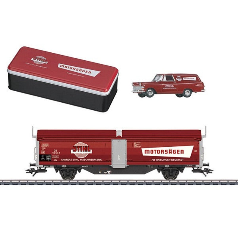 Marklin 48123 HO 2023 Stihl Museum Car Set NIB