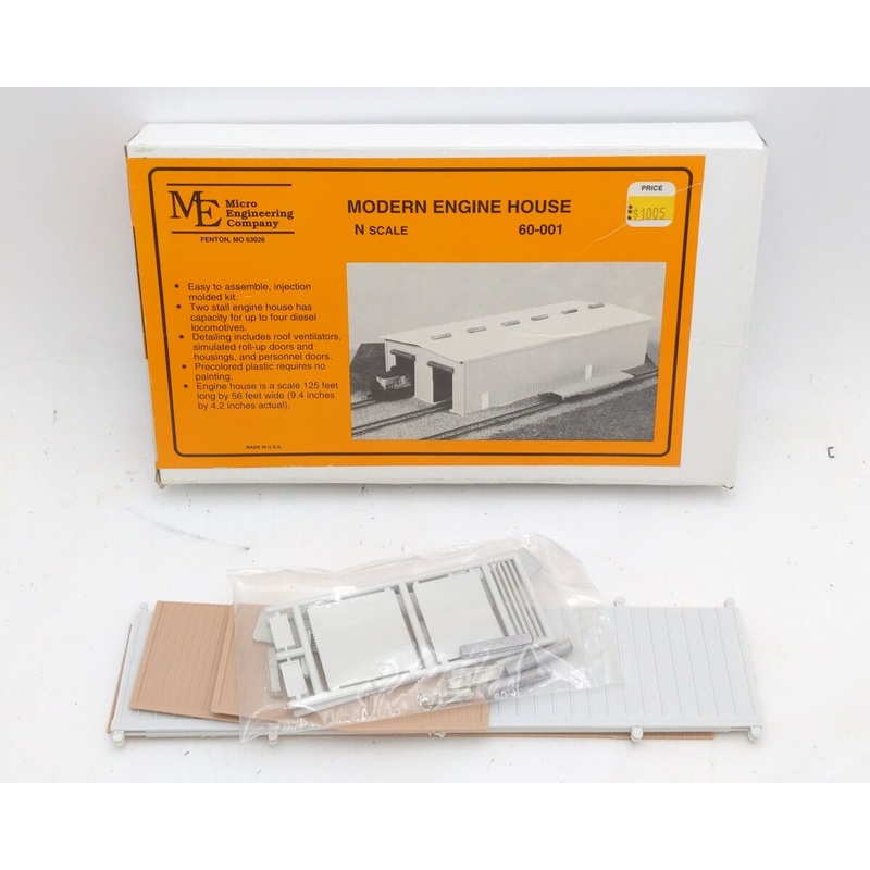 Micro Engineering 60-001 N Modern Engine House Kit NIB
