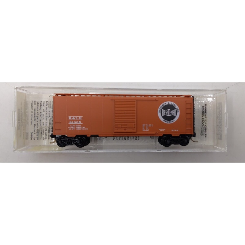Micro-Trains 02000940 N Bessemer & Lake Erie 40′ Single Door Boxcar #81005 NIB