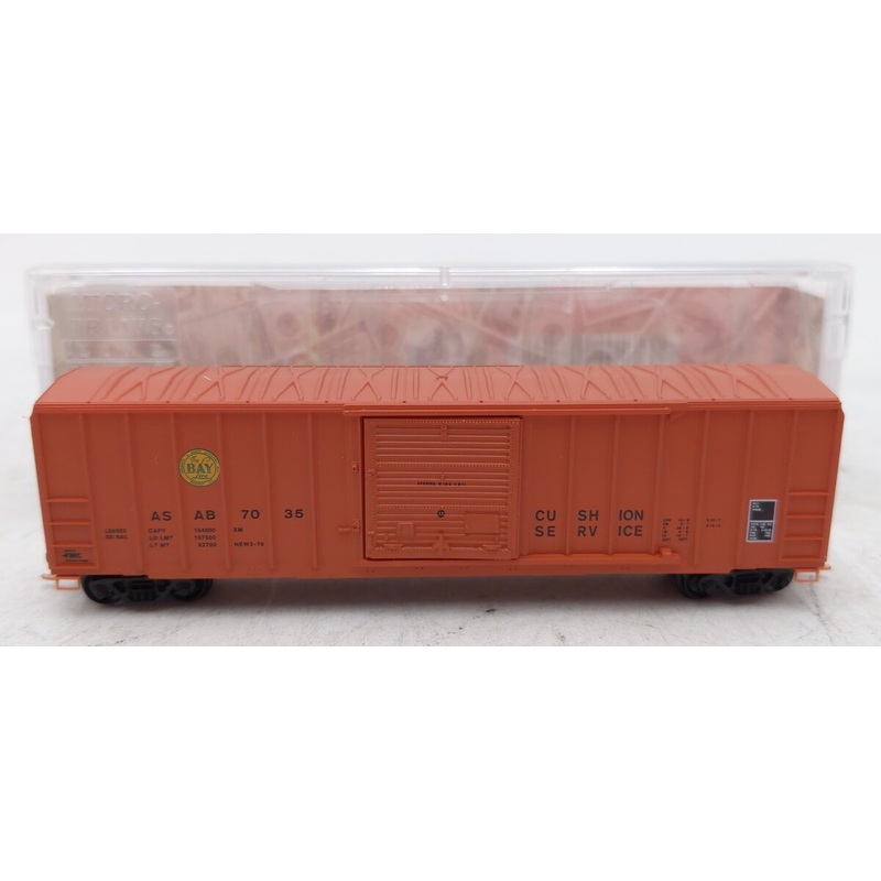 Micro-Trains 02500920 N ASAB 50′ Single Door Rib Side Boxcar #7035 LN/Box