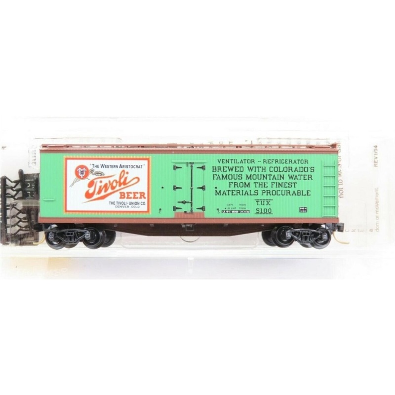 Micro-Trains 04900440 N Tivoli Beer Northern 40′ Double Sheathed Reefer #5100 LN/Box