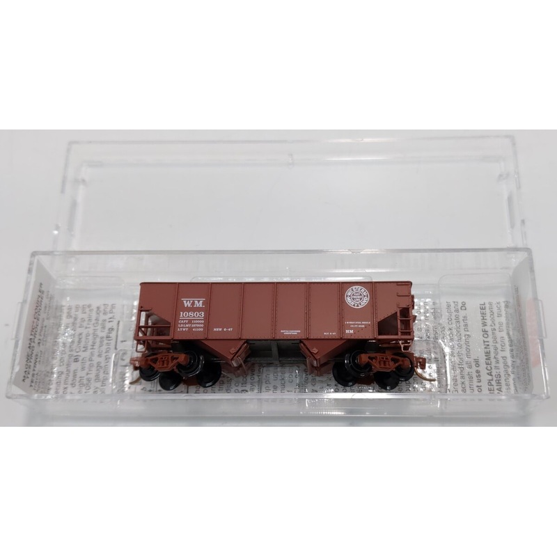 Micro-Trains 05600090 N Western Maryland 33′ Twin Bay Rib Side Hopper #10803 NIB