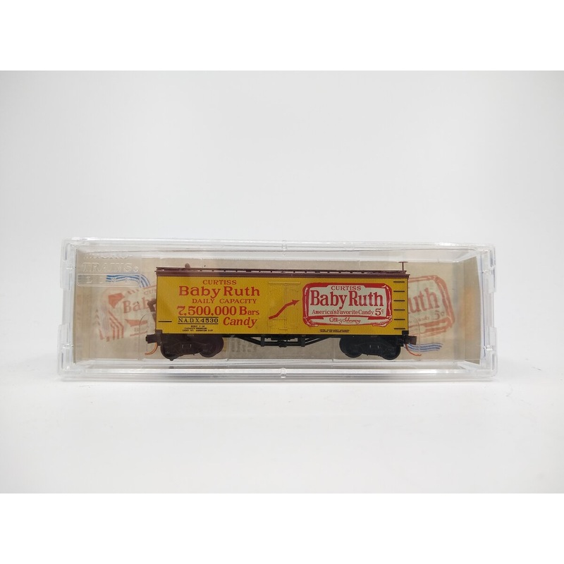Micro-Trains 05800220 N Nestle Baby Ruth 36′ Wood Sheathed Reefer #4530 LN/Box