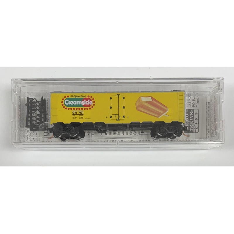 Micro-Trains 05900070 N Creamsicle 40′ Steel Side Ice Reefer #701 LN/Box