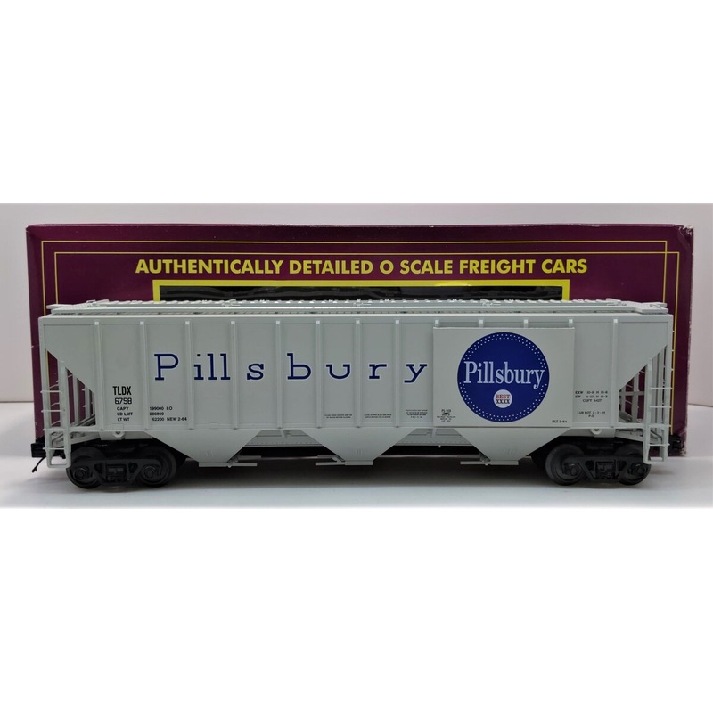 MTH 20-97319 O Pillsbury MTHRRC 2014 Ps-2CD High-Sided Hopper #6758 LN/Box