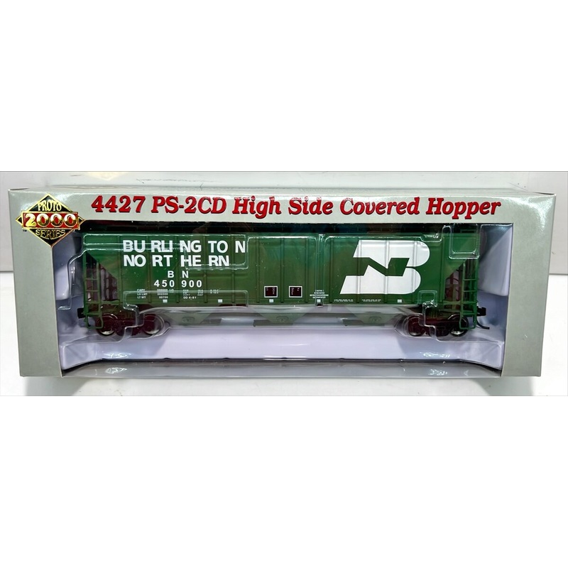 Proto 2000 31663 HO Burlington Northern 4427 PS-2CD Covered Hopper #450900 NIB