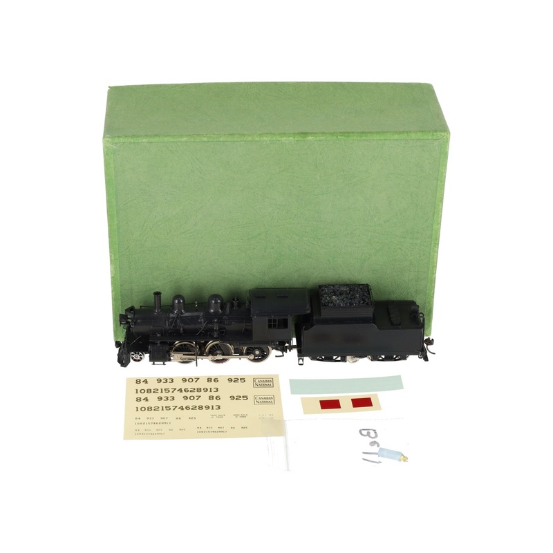 Van Hobbies E-10 HO BRASS CNR 2-6-0 E-10 Mogul Steam Loco/Tender – painted EX/Box