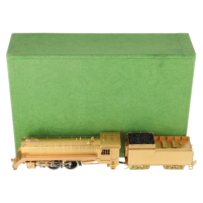 Van Hobbies HO BRASS CPR 4-4-4 Class F-1a Jubilee Steam Loco/Tender – unpainted VG/Box