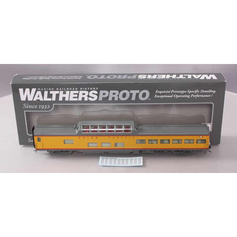 Walthers 920-9235 HO Union Pacific 85′ ACF Observation Dome-Lounge Car LN/Box