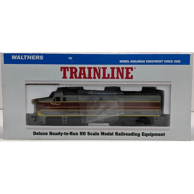 Walthers 931-225 HO Erie Lackawanna Alco FA-1 Powered Diesel Locomotive #7254 EX/Box